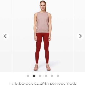 NWOT swiftly breeze tank-color muse